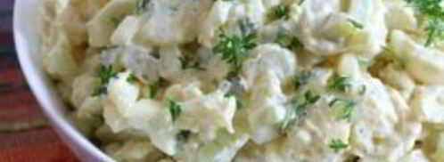 классический картофельный салат. Шаг 7