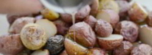 салат из картофеля и бекона. Шаг 4