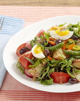 Салат из картофеля и яиц