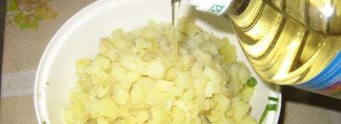 салат картофельный с грибами. Шаг 26