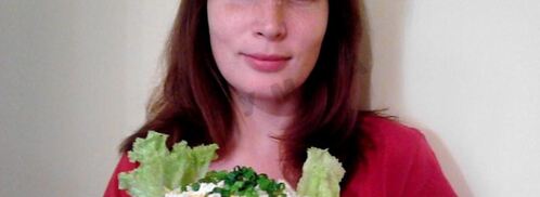 салат с картошкой фри и курицей. Шаг 13