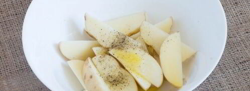 салат с запеченным картофелем. Шаг 6