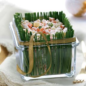 Салаты с колбасой