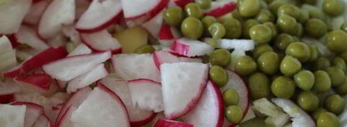 весенний картофельный салат. Шаг 3