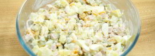 оливье классический. Шаг 7