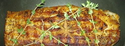 оливье по-царски со свиной вырезкой и креветками на желе из гранатового соуса. Шаг 5