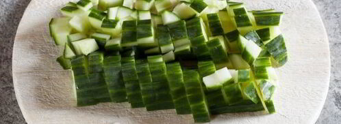 оливье с раковыми шейками. Шаг 7