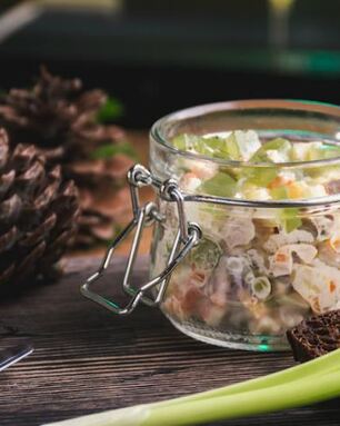 Оливье с ростбифом