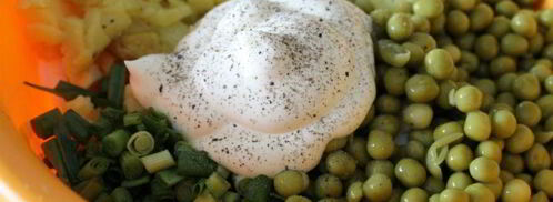 салат оливье с говядиной. Шаг 4