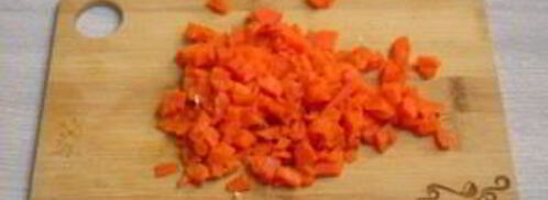 салат оливье с курицей. Шаг 7