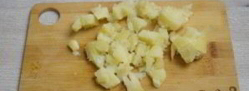 салат оливье с курицей. Шаг 8