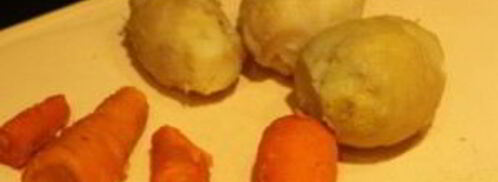 салат оливье со свежим огурцом. Шаг 3