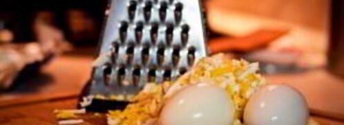 салат оливье со свежим огурцом. Шаг 4