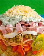 Салат типа Оливье