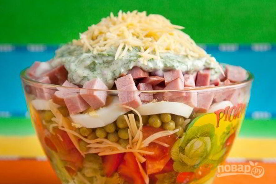 Рецепт салата типа оливье