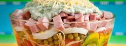 салат типа оливье. Шаг 9