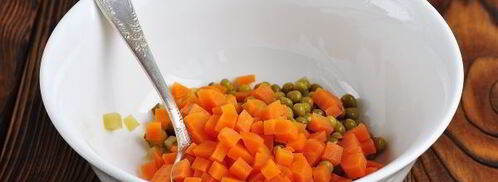 салат-закуска оливье в ветчине. Шаг 6