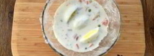 салат-желе оливье. Шаг 7