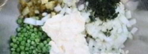 вкусный салат оливье. Шаг 7