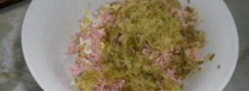 закуска оливье-рулет. Шаг 3