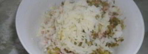 закуска оливье-рулет. Шаг 4