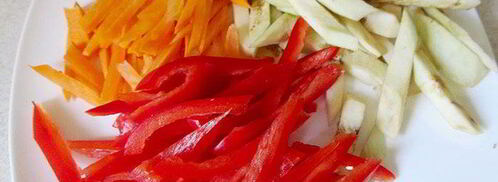 салат из говядины и баклажан по-корейски. Шаг 3