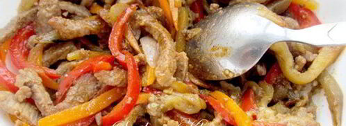 салат из говядины и баклажан по-корейски. Шаг 4