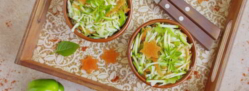 салат из кабачков с капустой. Шаг 7