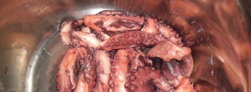 салат из осьминога хтаподи. Шаг 5