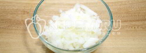 классический салат мимоза. Шаг 3