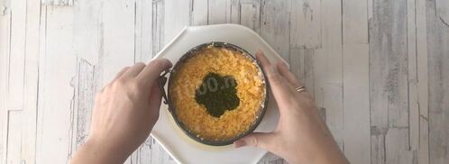 мимоза с тунцом. Шаг 11