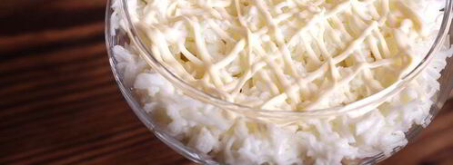 мимоза в бокале. Шаг 7