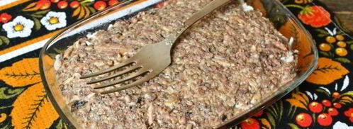 салат мимоза без картошки и моркови. Шаг 12