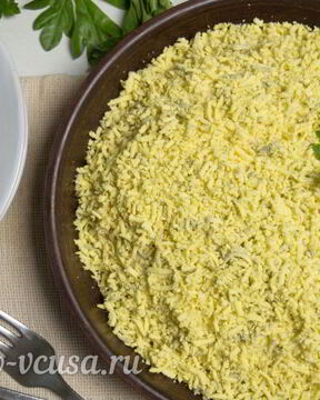 Салат Мимоза без картошки