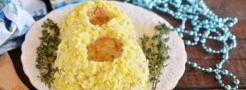 салат мимоза на 8 марта. Шаг 9