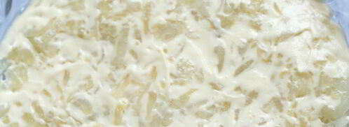 салат мимоза с консервированной горбушей. Шаг 6