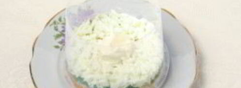 салат мимоза с рисом и сыром. Шаг 7