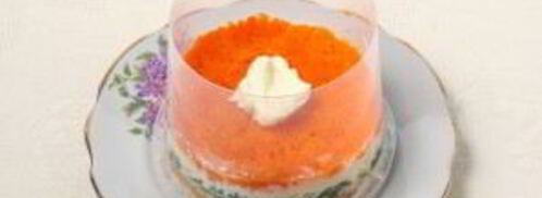 салат мимоза с рисом и сыром. Шаг 8