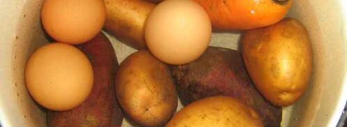 салат мимоза с сардиной. Шаг 6