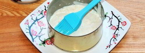 салат мимоза с тунцом и йогуртом. Шаг 9