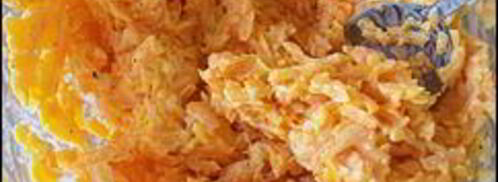 салат мимоза с тунцом. Шаг 7