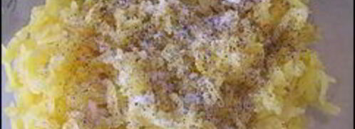 салат мимоза с тунцом. Шаг 8