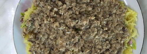 салат мимоза. Шаг 3