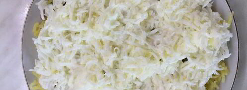 салат мимоза. Шаг 5