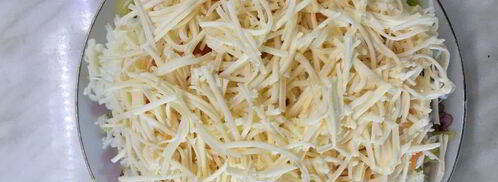 салат мимоза. Шаг 7