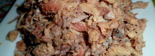 салат-рулет мимоза. Шаг 4