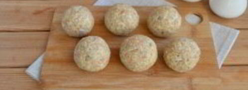 салатные шарики мимоза. Шаг 7