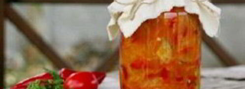 салат на зиму с огурцами и помидорами. Шаг 6