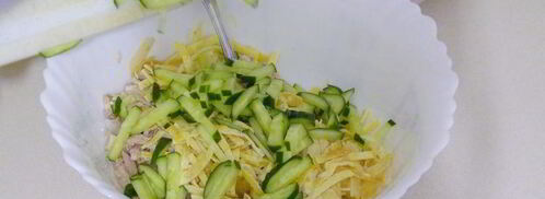 салат нежность в чашечке-цветке. Шаг 7