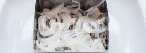 диетическая селедка под шубой без майонеза и картошки. Шаг 5